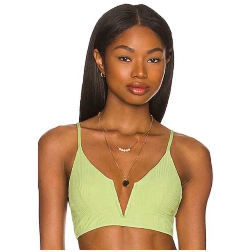L*Space Green Siren Top M NWT